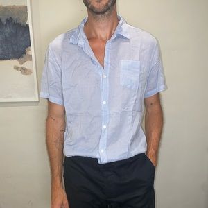 Dries van noten  short sleeve button up